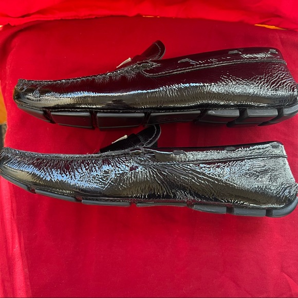 NWOT!!Authentic Prada Patent Leather Drivers - Picture 6 of 11